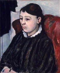 Madame Cézanne, vers 1883-85